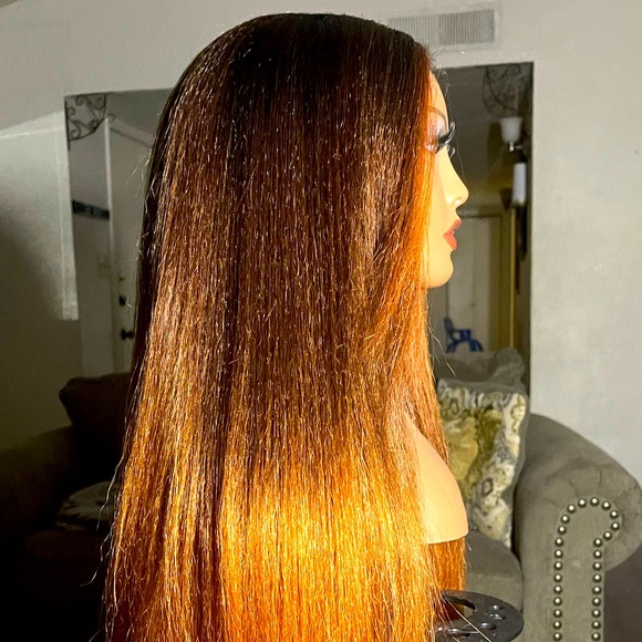 ⭐️⭐️SYNTHETIC OMBRÉ 13x6 LACE FRONTAL WIG !!⭐️⭐️ - Picture 6 of 8